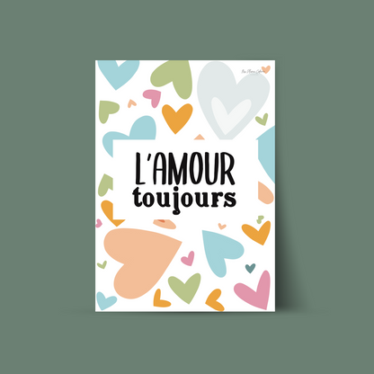 Affiche "L'amour toujours"