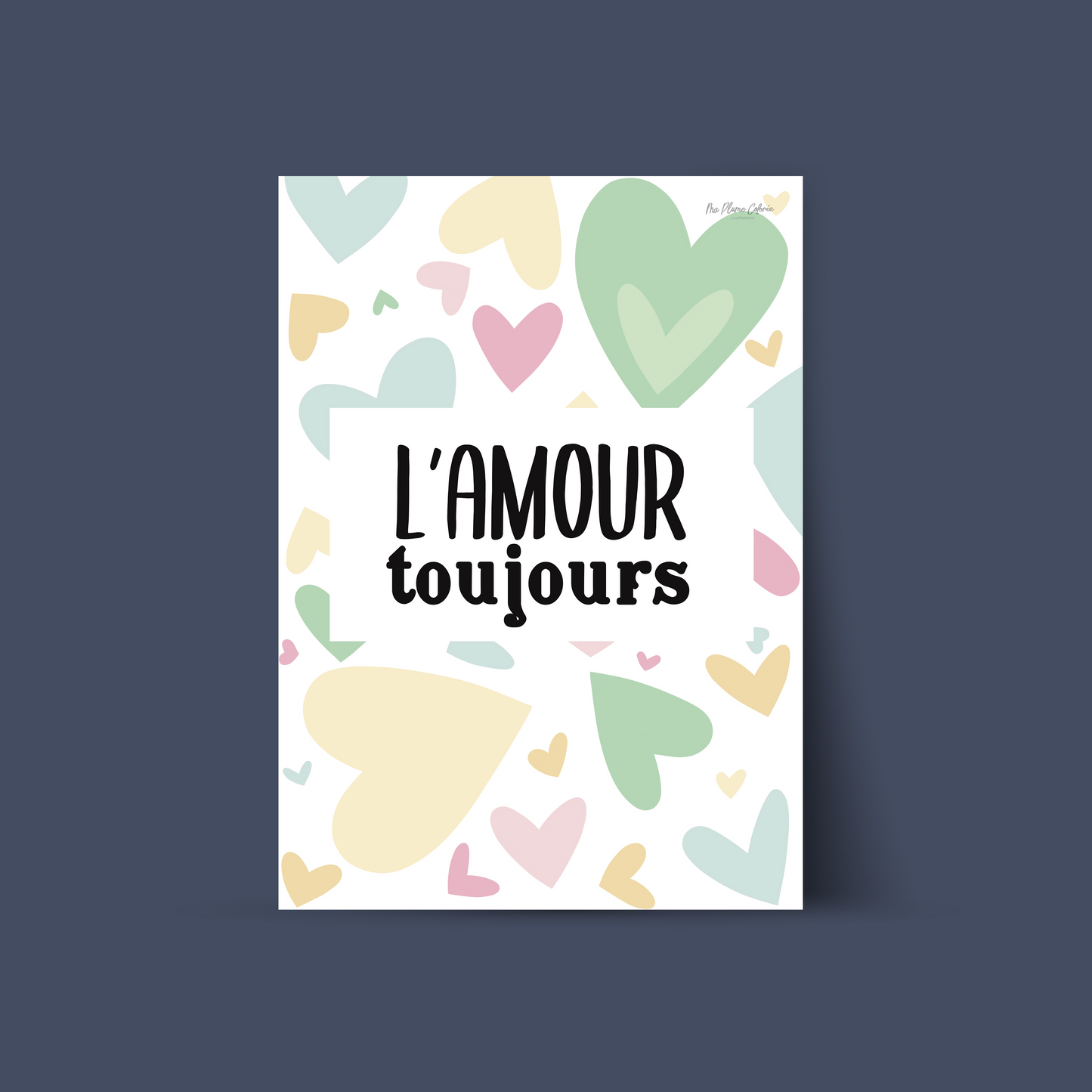 Affiche "L'amour toujours"