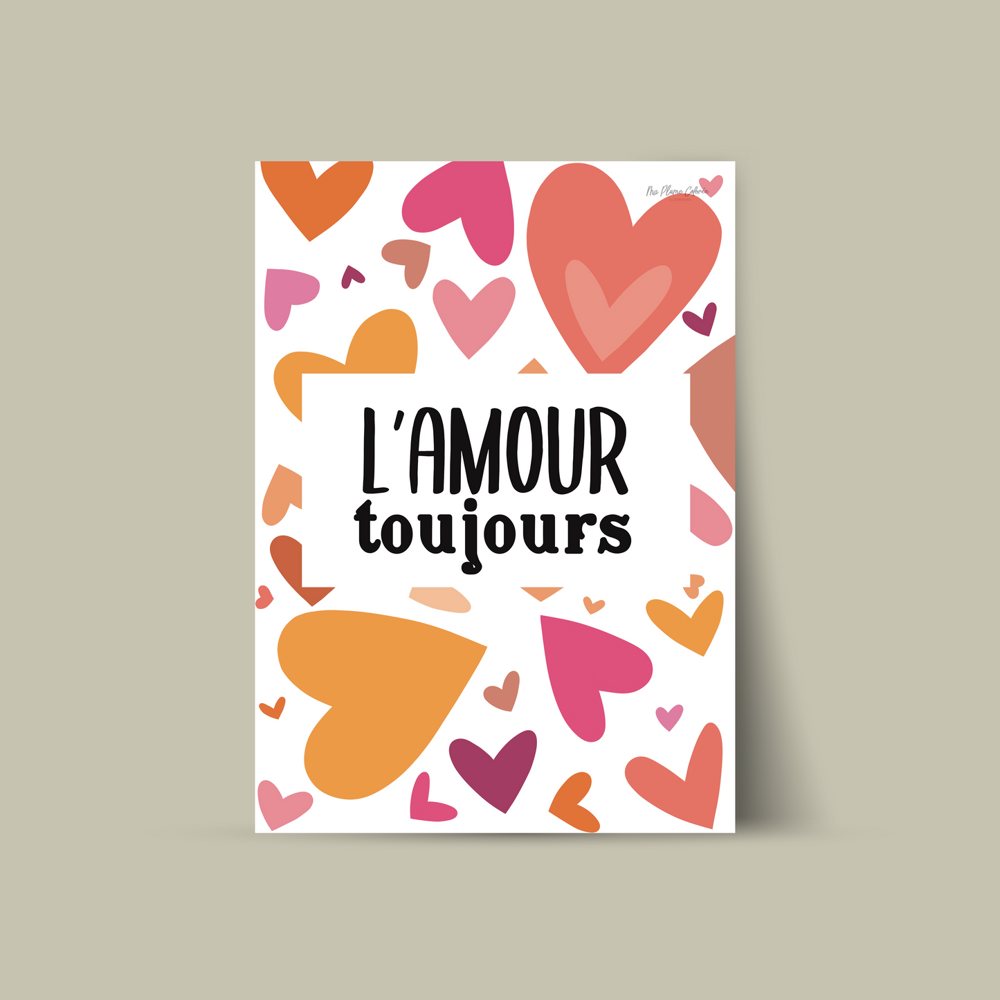 Affiche "L'amour toujours"