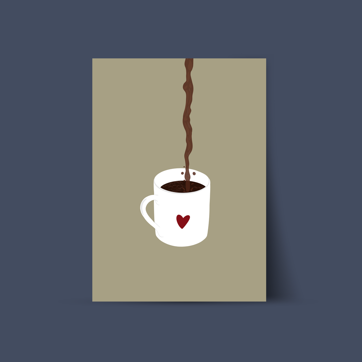 Affiche "Coffee Lover"