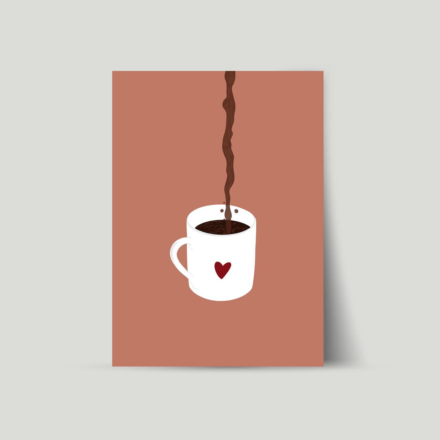 Affiche "Coffee Lover"