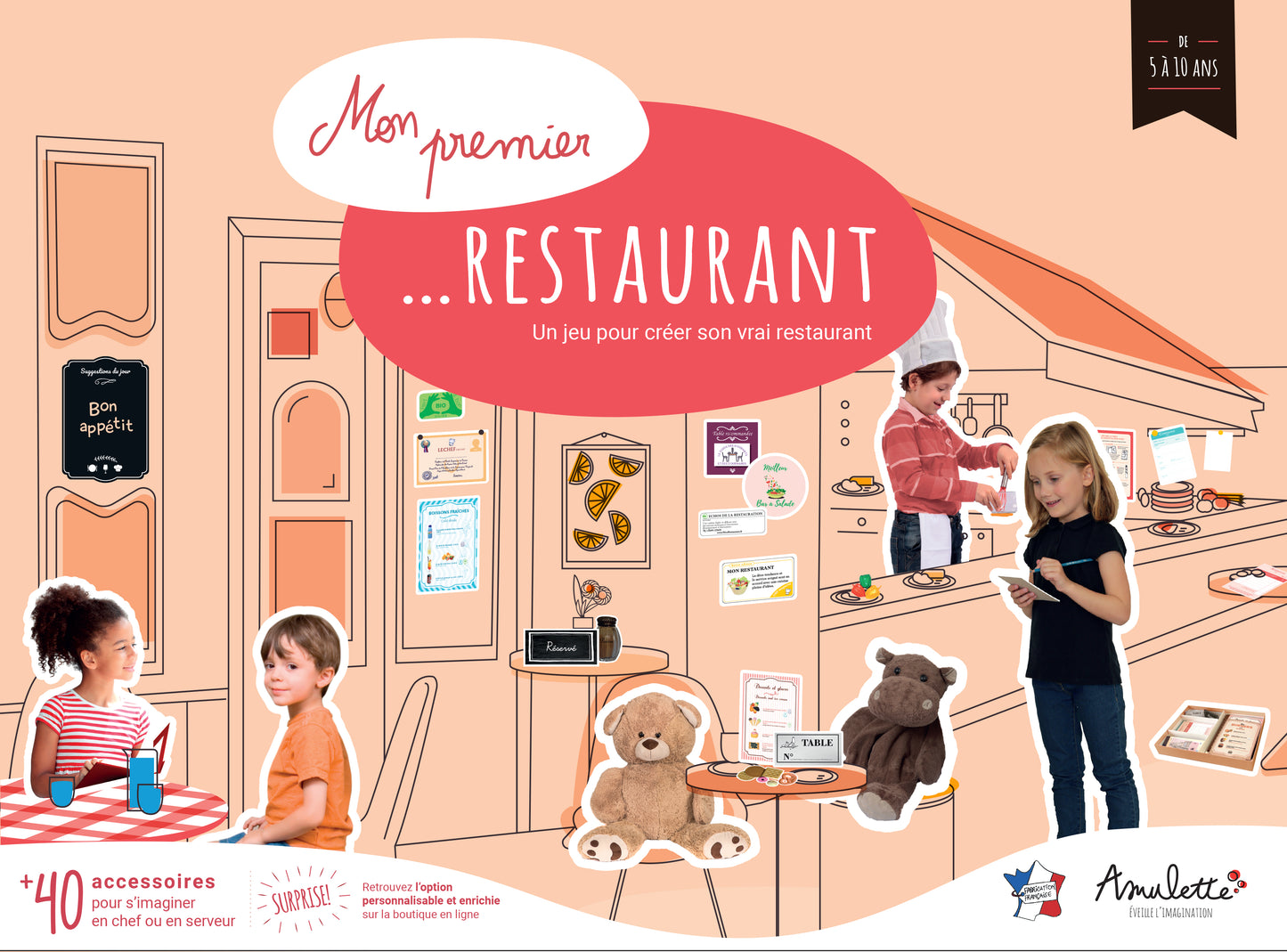 Mon premier restaurant - Jeu d'imitation