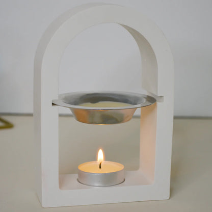 Brûleur Arche pour Fondant Parfumé en Jesmonite