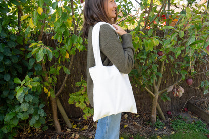 Tote bag moumoute blanc