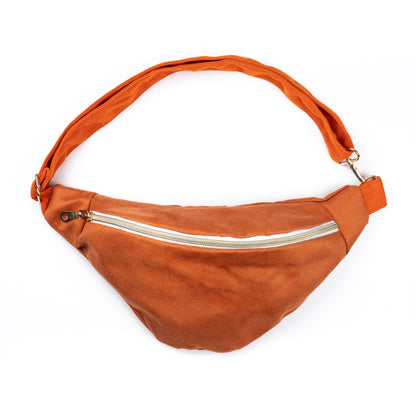 Sac banane en daim (2 coloris)